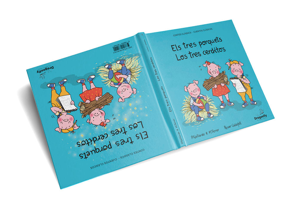 Els tres porquets / Los tres cerditos, de , Gallardo Sánchez, Pedro | portada del libro