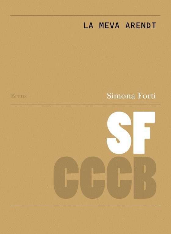 La meva Arendt // My Arendt, de FORTI | portada del libro