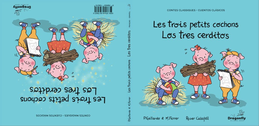 Les Trois Petits Cochons / Los Tres Cerditos, de , Gallardo Sánchez, Pedro | portada del libro