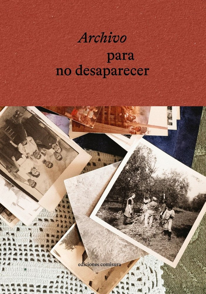 ARCHIVO PARA NO DESAPARECER, de CARRASCOSA VELA, LAURA | portada del libro
