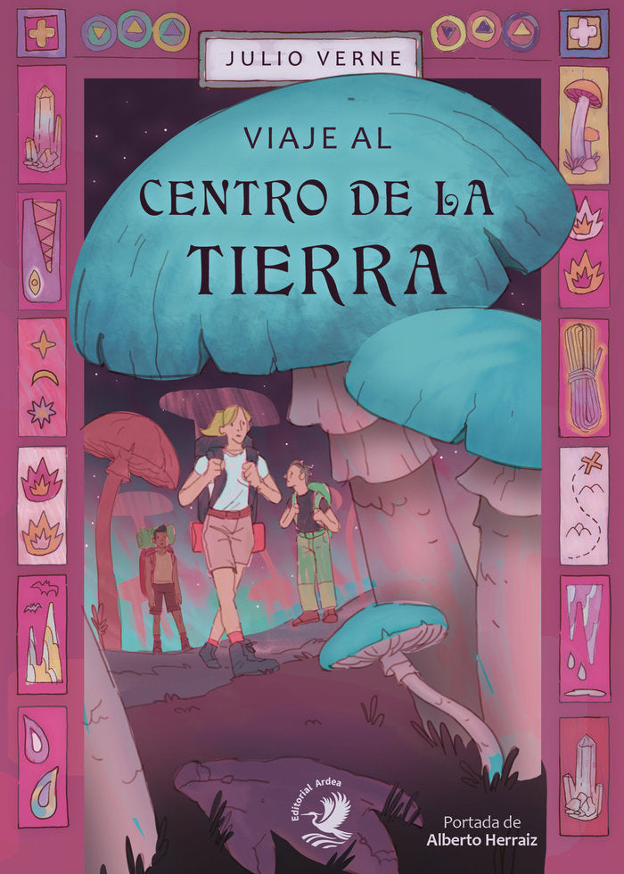 VIAJE AL CENTRO DE LA TIERRA, de Verne, Julio | portada del libro