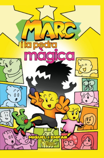 MARC I LA PEDRA MAGICA, de ROSSELLO MORA, EMPAR | portada del libro