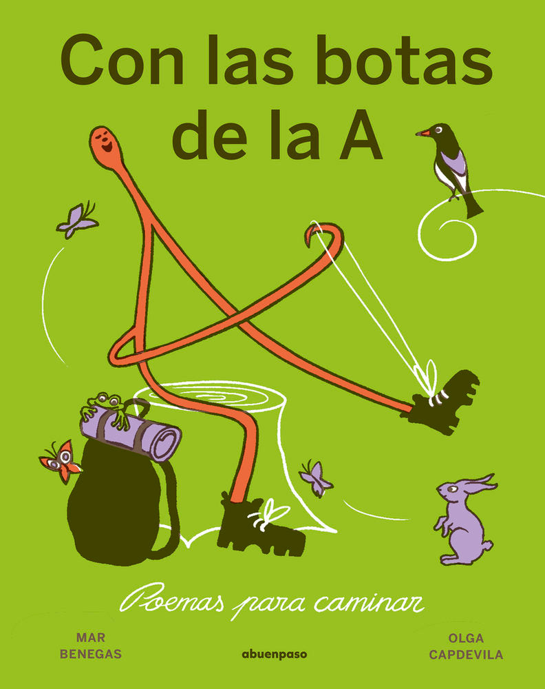 CON LAS BOTAS DE LA A, de BENEGAS,MAR | portada del libro