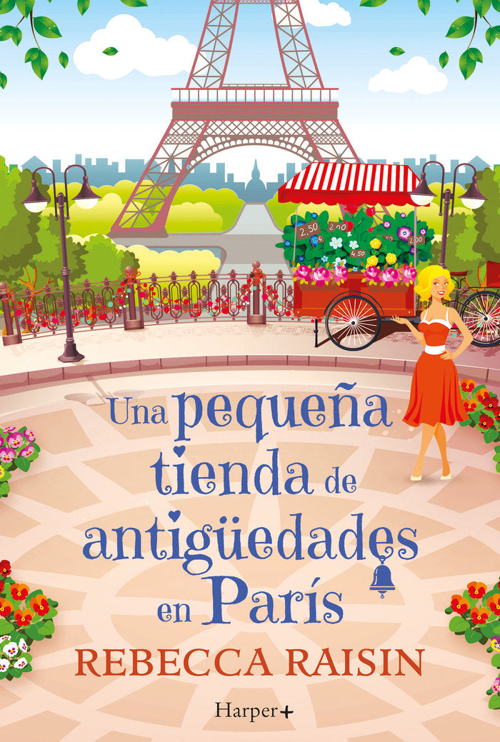 UNA PEQUEÑA TIENDA DE ANTIGUEDADES EN PARIS, de RAISIN, REBECCA | portada del libro