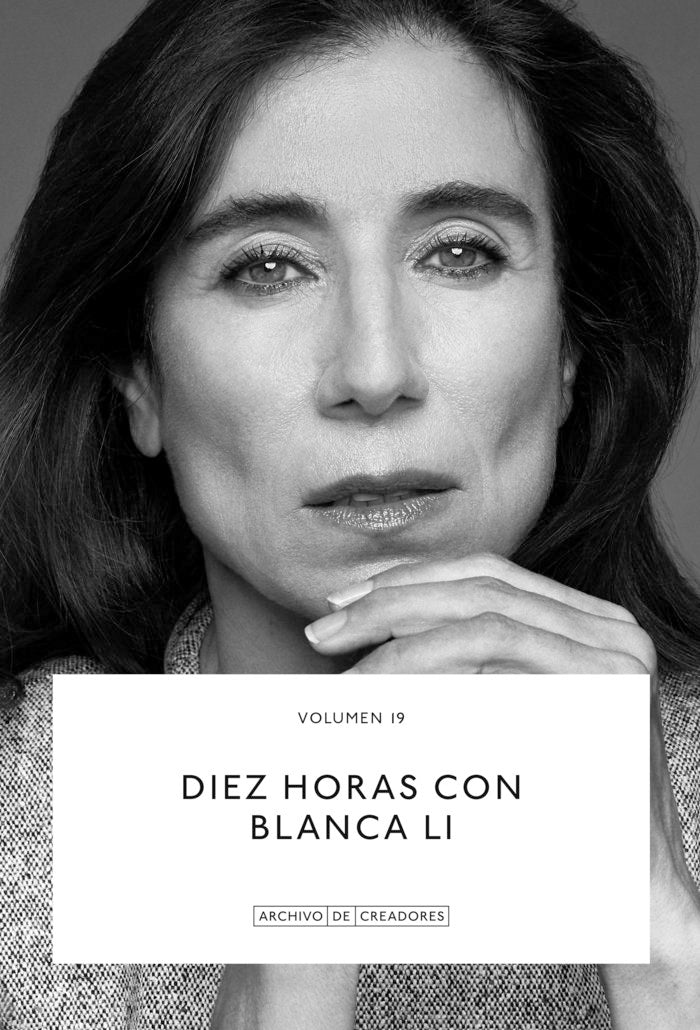 Diez horas con Blanca Li | portada del libro