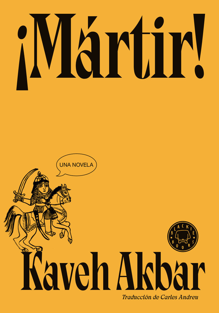 MARTIR, de AKBAR, KAVEH | portada del libro