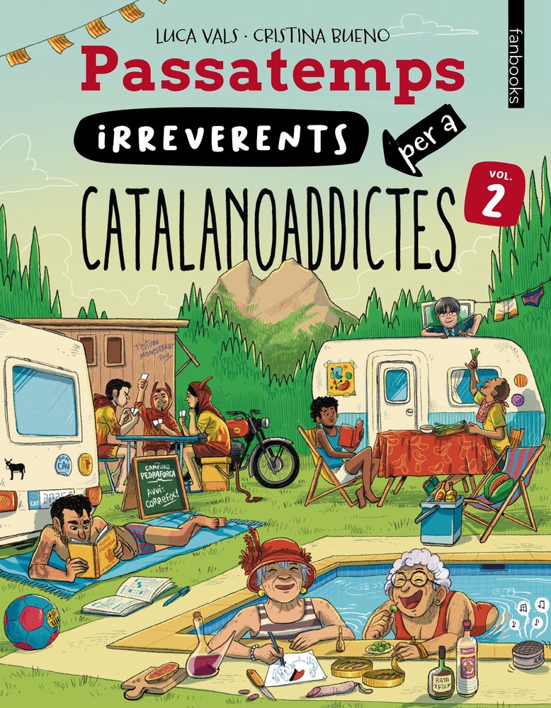 PASSATEMPS IRREVERENTS PER A CATALANOADDICTES 2, de VALS, LUCA | portada del libro