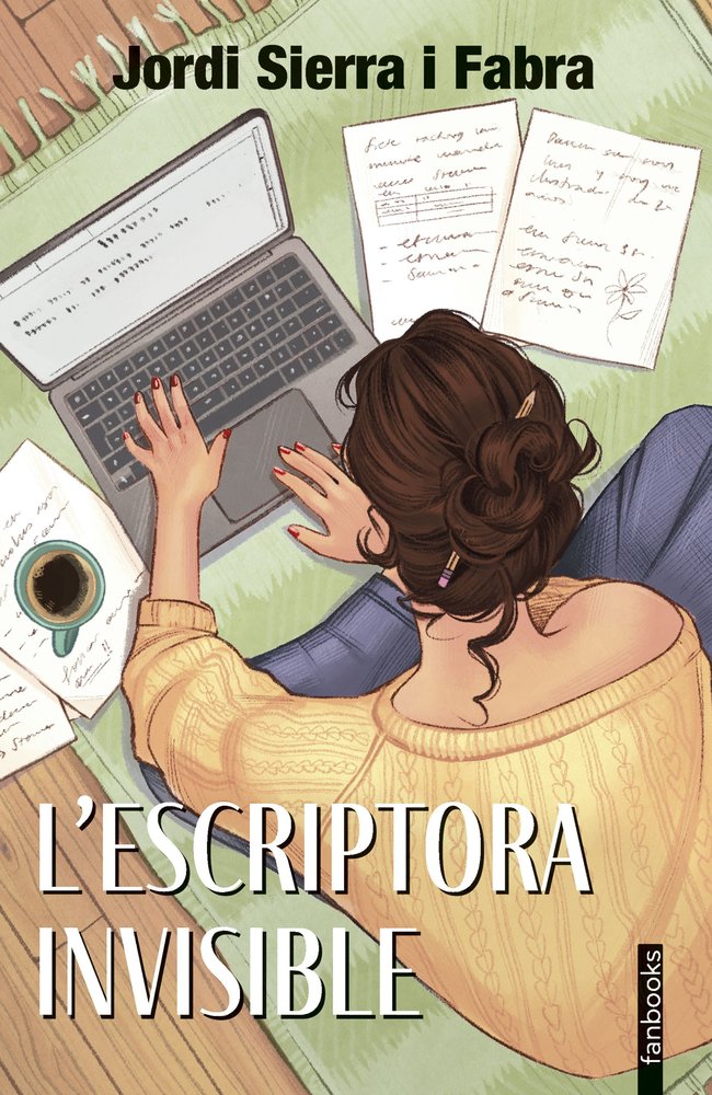 L'ESCRIPTORA INVISIBLE, de JORDI SIERRA I FABRA, JORDI SIERRA I FABRA | portada del libro