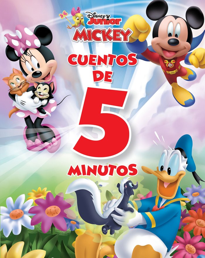 Disney Junior. Mickey. Cuentos de 5 minutos, de DISNEY | portada del libro