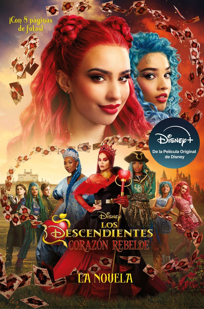 LOS DESCENDIENTES. CORAZON REBELDE. LA NOVELA, de DISNEY | portada del libro