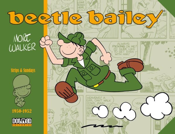 BEETLE BAILEY 1950-1952, de WALKER, MORT | portada del libro