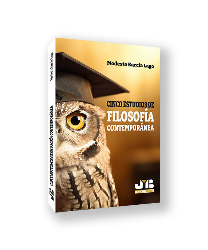 CINCO ESTUDIOS DE FILOSOFIA CONTEMPORANEA, de BARCIA LAGO, MODESTO | portada del libro