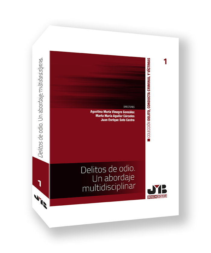 Delitos de odio. Un abordaje multidisciplinar, de VINAGRE GONZALEZ, AGUSTINA MARIA | portada del libro