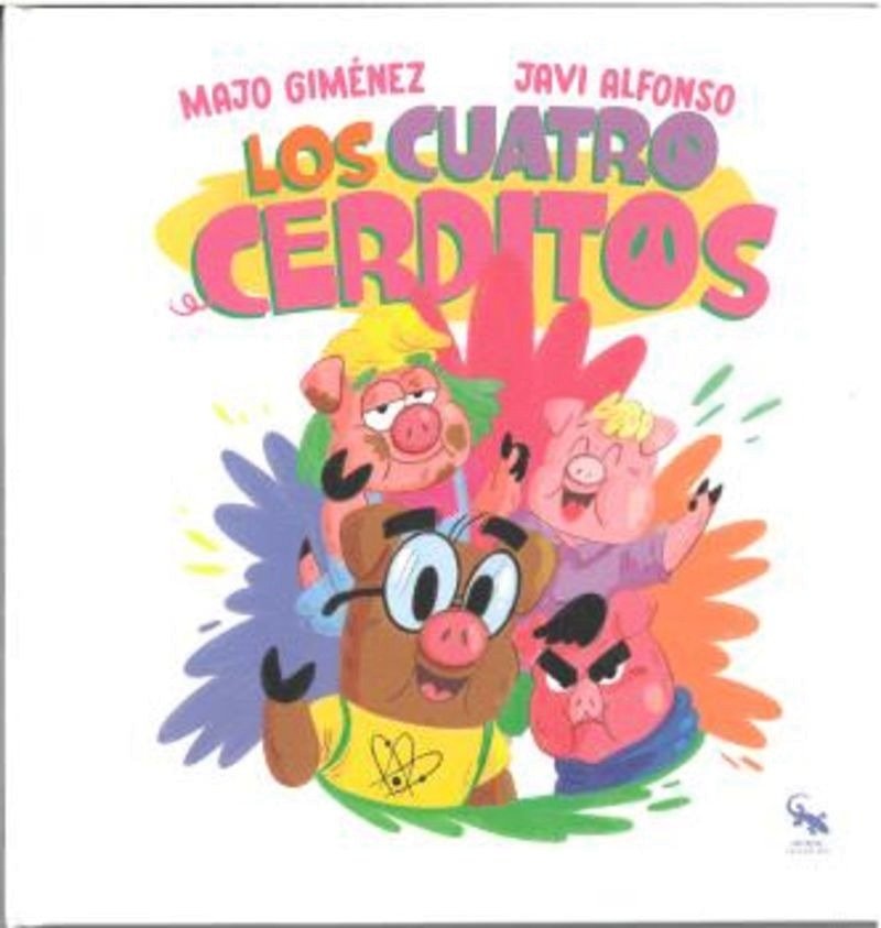 LOS CUATRO CERDITOS, de ALFONSO, JAVI | portada del libro