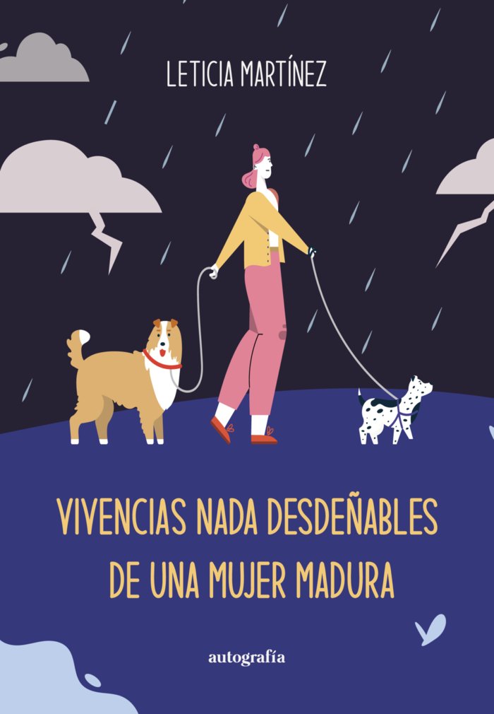 Vivencias nada desdeñables de una mujer madura, de Martínez, Leticia | portada del libro