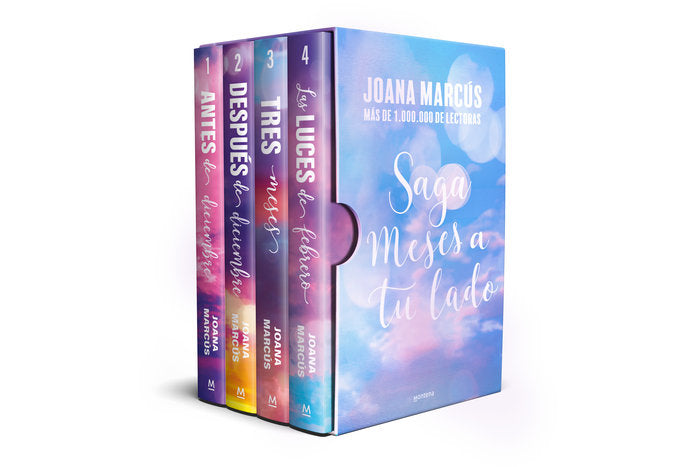 ESTUCHE SAGA MESES A TU LADO EDICION ESTUCHE CON 4 NOVELAS, de JOANA MARCUS | portada del libro