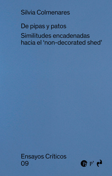 DE PIPAS Y PATOS. SIMILITUDES ENCADENADAS HACIA "NON DECORA, de COLMENARES VILATA,SILVIA | portada del libro