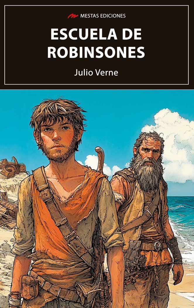 ESCUELA DE ROBINSONES, de VERNE, JULIO | portada del libro