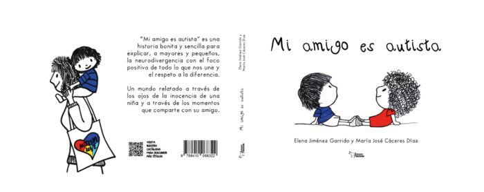 Mi amigo es autista, de JIMENEZ GARRIDO, ELENA | portada del libro