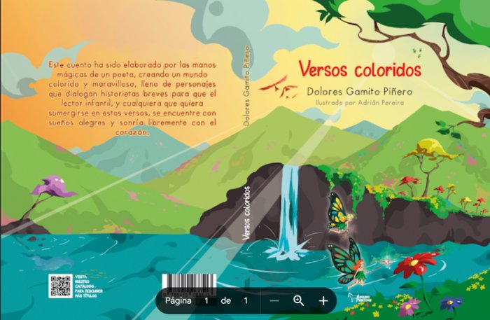 Versos coloridos, de GAMITO PIÑERO, DOLORES | portada del libro