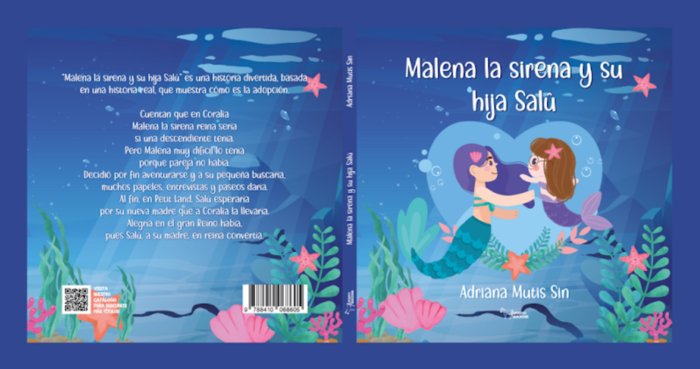MALENA LA SIRENA Y SU HIJA SALÊ | portada del libro