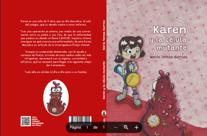 KAREN Y LA CELULA MUTANTE | portada del libro
