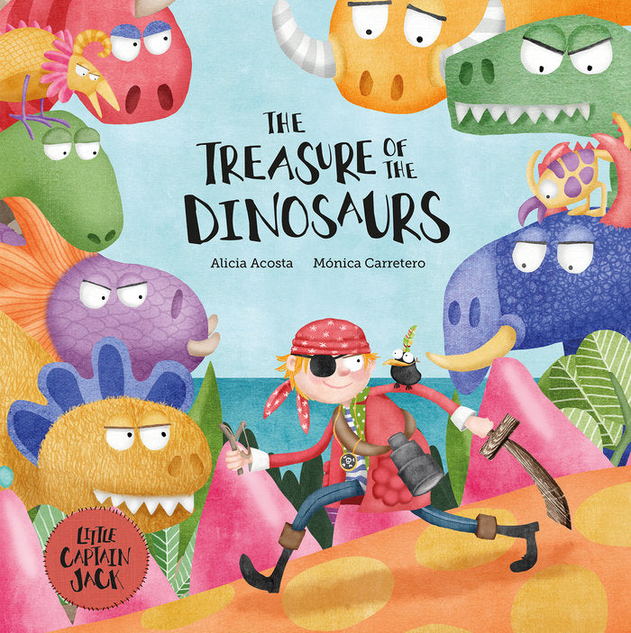 THE TREASURE OF THE DINOSAURS, de ACOSTA, ALICIA | portada del libro
