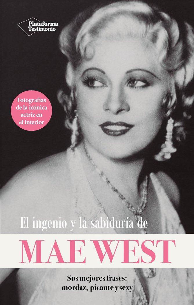 EL INGENIO Y LA SABIDURIA DE MAE WEST, de WEST | portada del libro