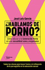 HABLAMOS DE PORNO, de José Luis García | portada del libro