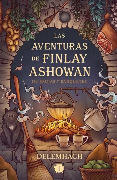 LAS AVENTURAS DE FINLAY ASHOWAN: DE BRUJAS Y BANQUETES, de NIKOTA, EMILIE | portada del libro