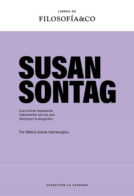 SUSAN SONTAG, de VARNAVOGLOU,MELINA ALEXIA | portada del libro