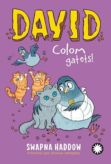 DAVID COLOM. GATETS!, de HADDOW | portada del libro