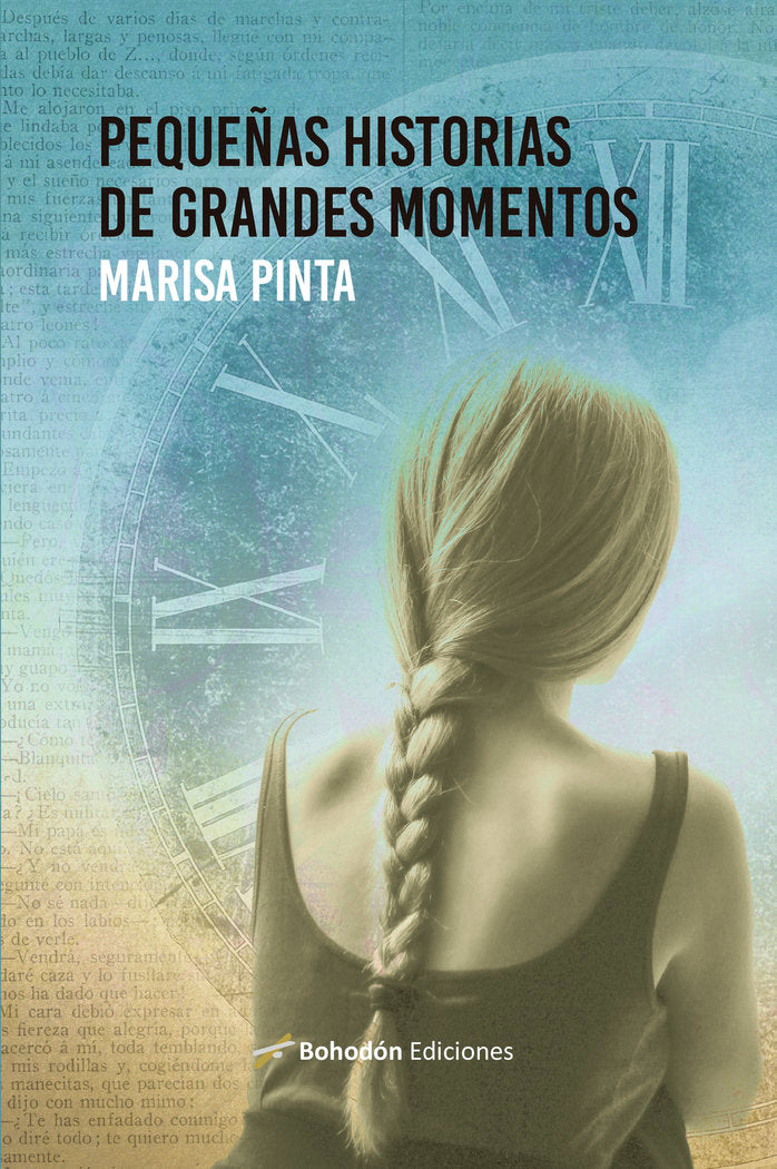 PEQUEÑAS HISTORIAS DE GRANDES MOMENTOS, de Pinta García, Marisa | portada del libro