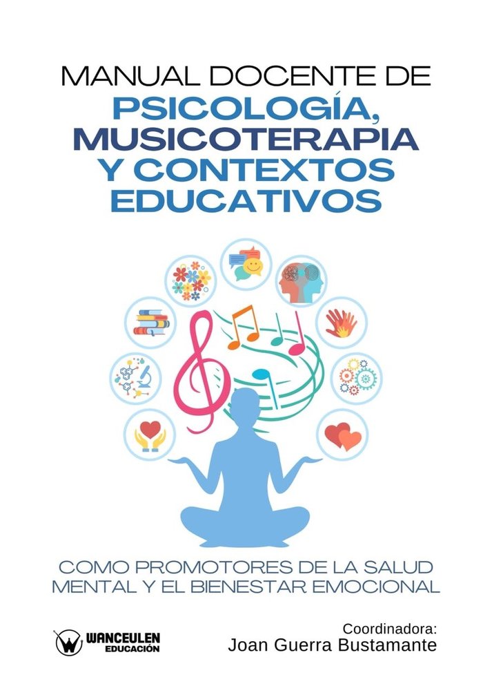 MANUAL DOCENTE DE PSICOLOGIA, MUSICOTERAPIA Y CONTEXTOS EDUCATIVO, de VVAA | portada del libro