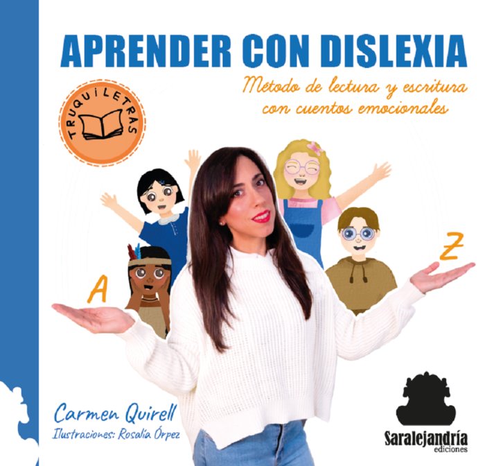 APRENDER CON DISLEXIA, de QUIRELL, CARMEN | portada del libro