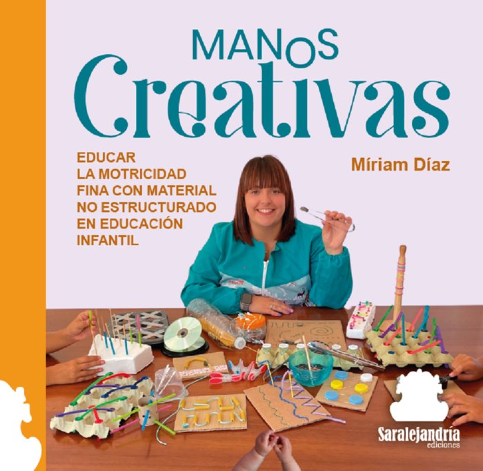 MANOS CREATIVAS, de DÍAZ, MÍRIAM | portada del libro