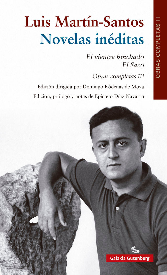 NOVELAS INÉDITAS, de MARTIN-SANTOS | portada del libro