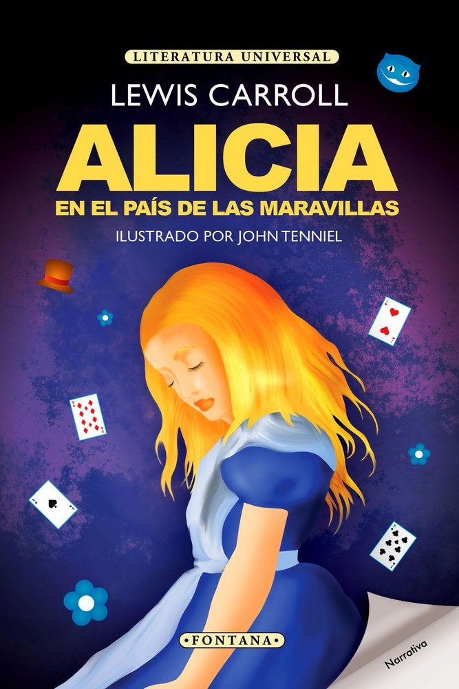 ALICIA EN EL PAIS DE LAS MARAVILLAS, de Carroll, Lewis | portada del libro