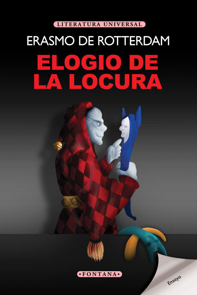 ELOGIO DE LA LOCURA, de De Rotterdam, Erasmo | portada del libro