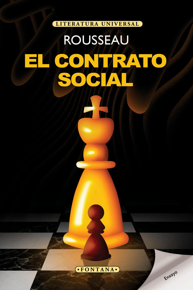 EL CONTRATO SOCIAL, de Rousseau, Jean | portada del libro