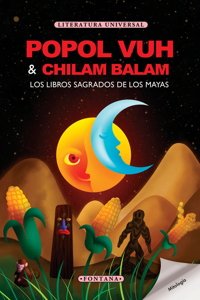 Popol Vuh, de Chilam Balam, Popol Vuh | portada del libro