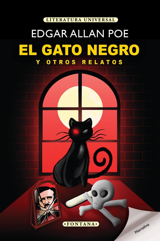 El gato negro, de Poe, Edgar | portada del libro