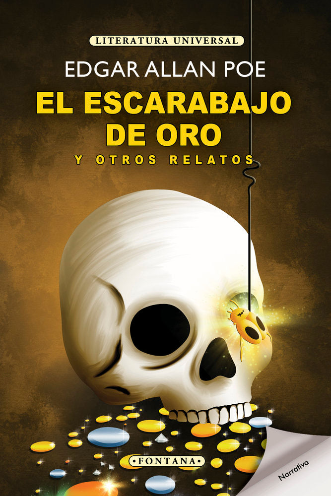 El escarabajo de oro, de Poe, Edgar Allan | portada del libro
