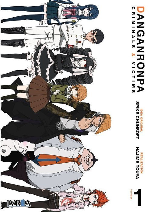 DANGANRONPA ANOTHER EPISODE: CRIMINALS AND VICTIMS 01, de SPIKE CHUNSOFT | portada del libro