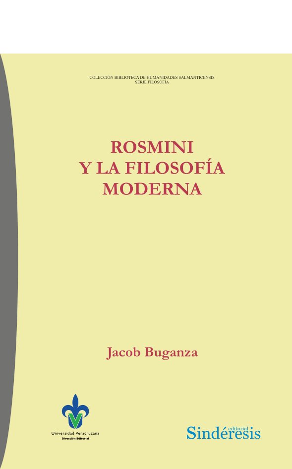 ROSMINI Y LA FILOSOFIA MODERNA, de BUGANZA, JACOB | portada del libro
