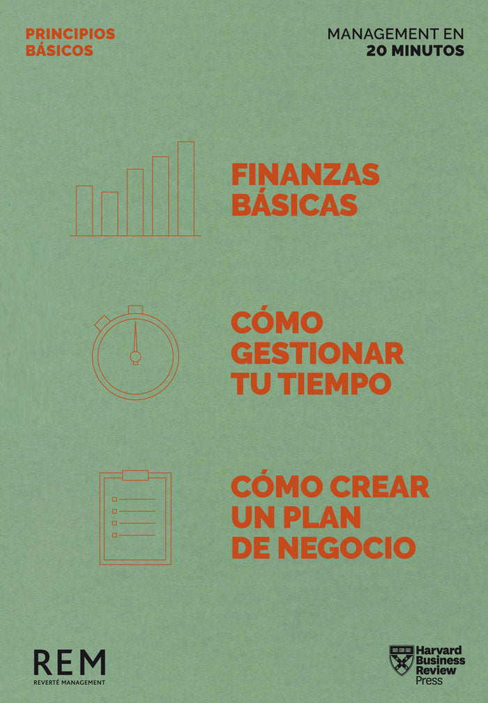 ESTUCHE MANAGEMENT EN 20 MINUTOS. PRINCIPIOS BÁSICOS, de HARVARD BUSINESS REVIEW | portada del libro