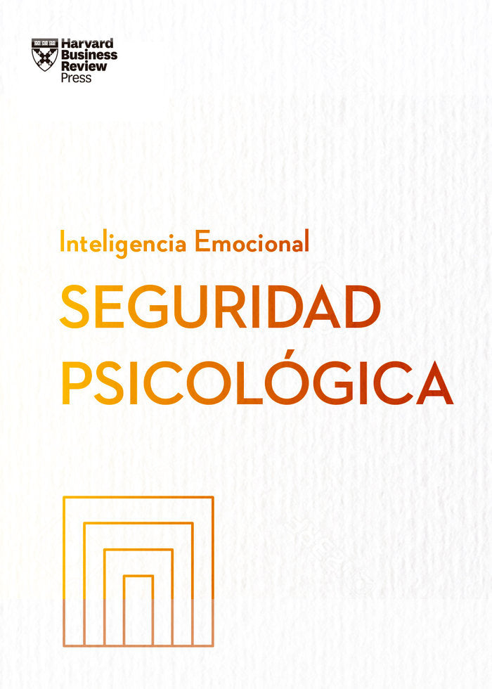 SEGURIDAD PSICOLOGICA | portada del libro