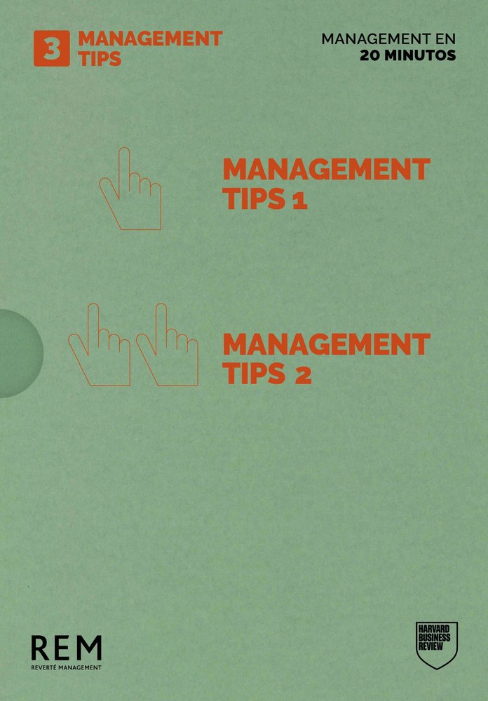 Estuche Management en 20 minutos HBR: Management tips, de NULL,HARVARD BUSINESS REVIEW | portada del libro