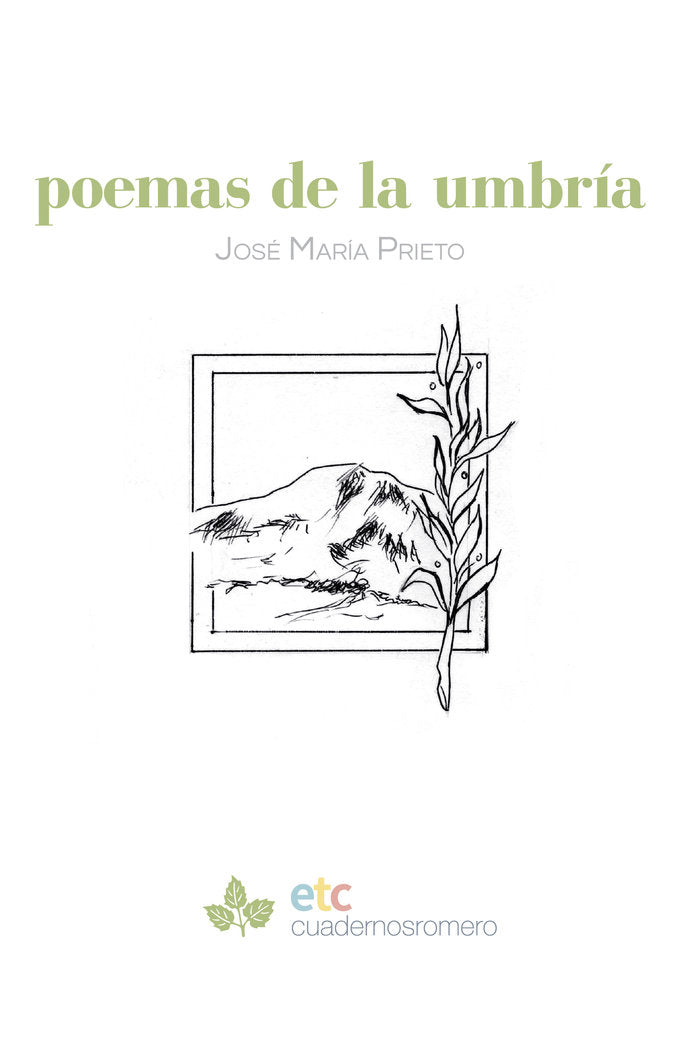 Poemas de La Umbría, de Prieto, José María | portada del libro