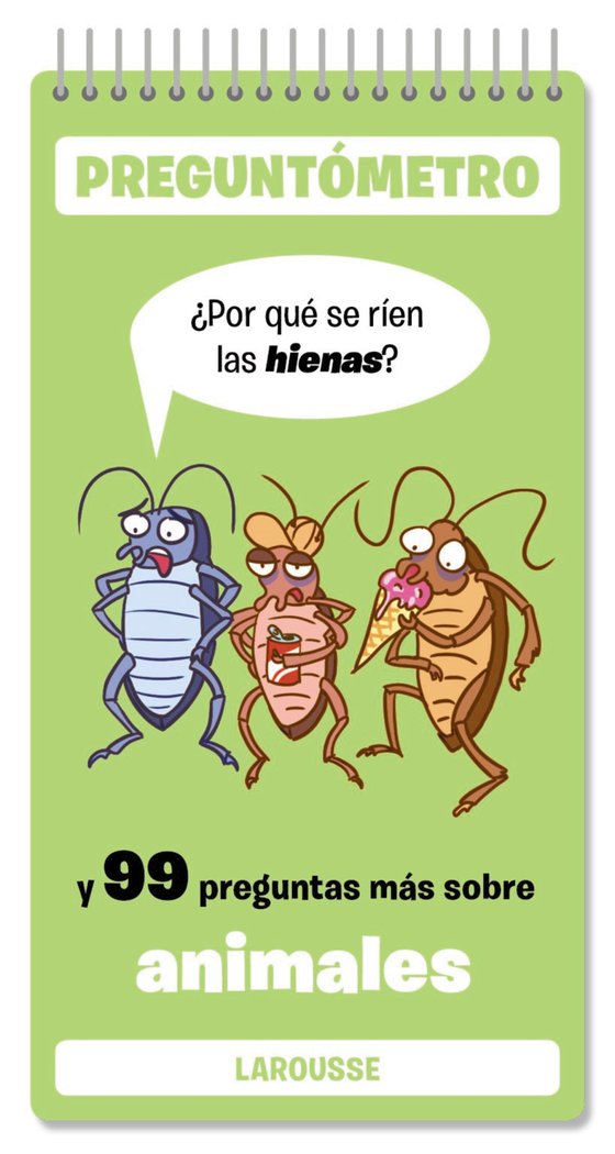 POR QUE SE RIEN LAS HIENAS, de LAROUSSE EDITORIAL | portada del libro